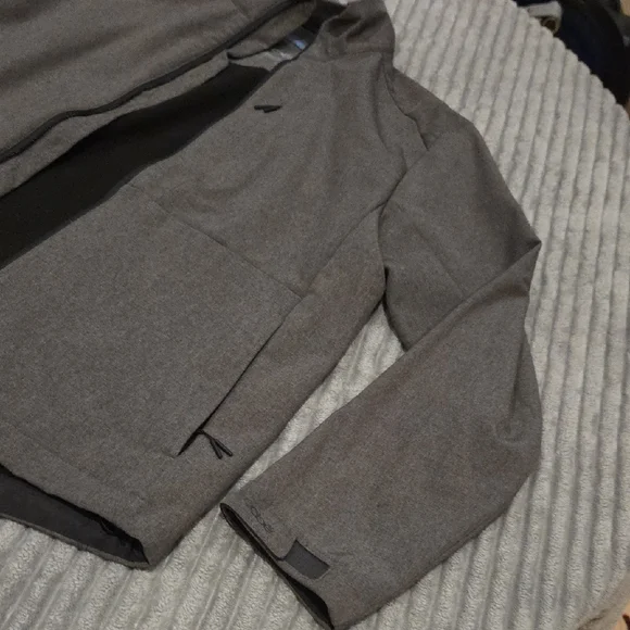 Men's Gray Performance Jacket - Picture 8 of 14